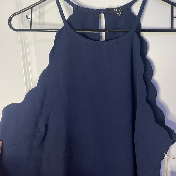 Navy blue halter top - Picture 2 of 3